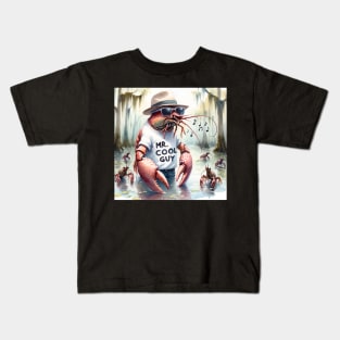 Mr. Cool Guy and Friends Kids T-Shirt